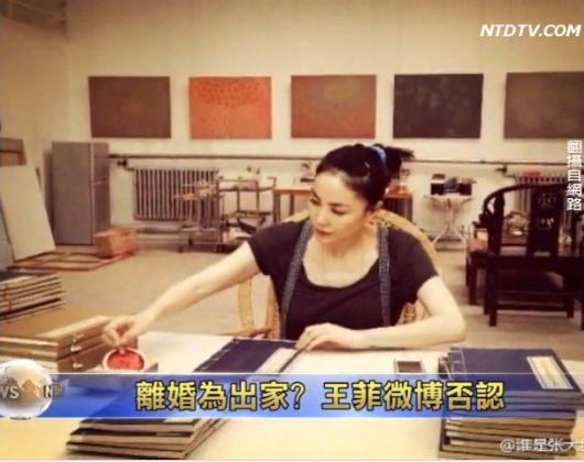 離婚為出家? 王菲微博否認