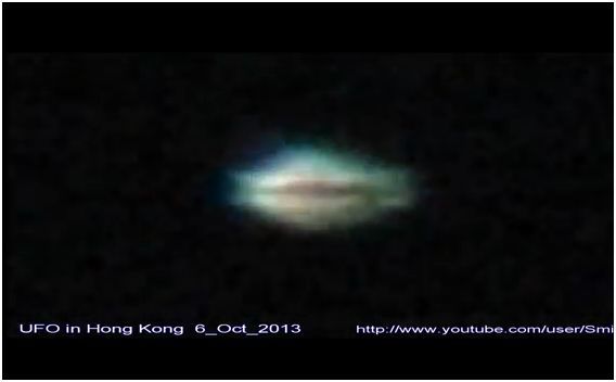 香港驚現UFO 目擊視頻全記錄