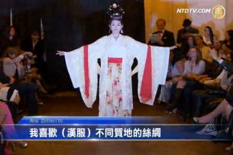 超模：漢服秀帶給時尚界清新空氣