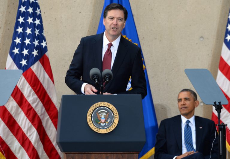 以反監控出名 科米執掌FBI 奥巴馬盛讚