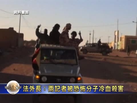 法外長：兩記者被恐怖份子冷血殺害