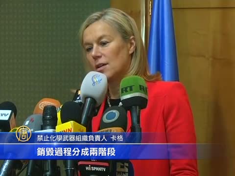 敘利亞化武庫 美提議海上銷毀