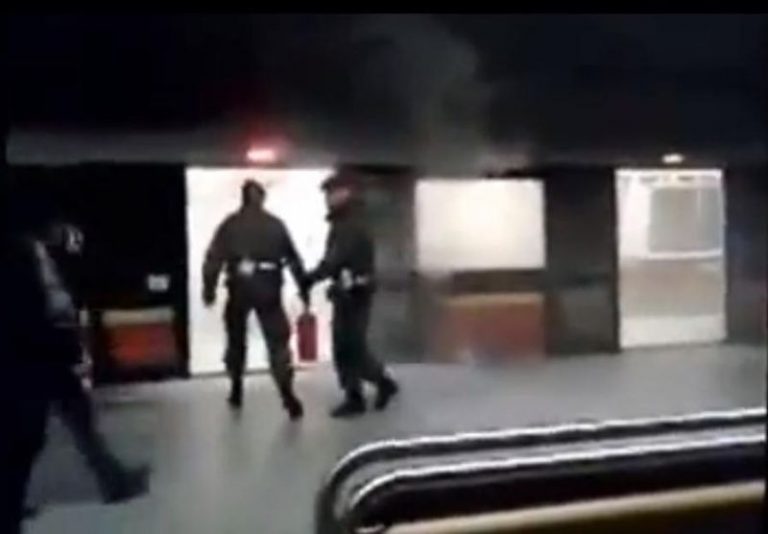 華沙捷運列車起火 8人送醫(視頻)