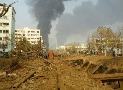 青島輸油管爆炸 死傷人數持續上升