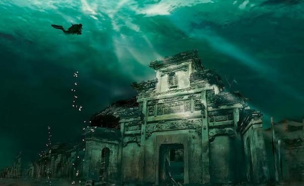 湖下沉睡半世紀 千年漢唐古城露真容（視頻）