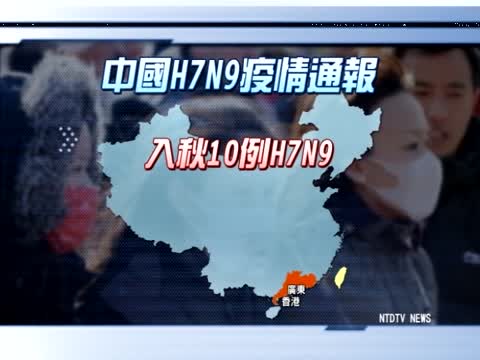 中國H7N9禽流感 疫情向南下發展