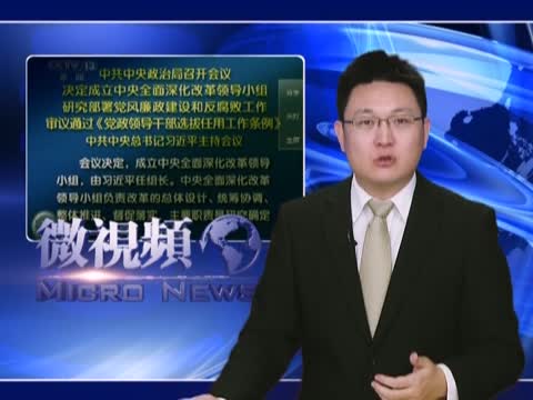 【微視頻】政治局討論周永康 「整黨」開始