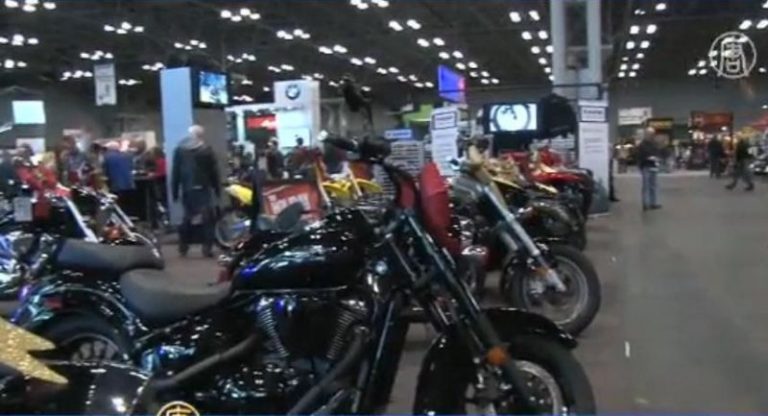 名車匯聚 國際摩托車秀紐約開展