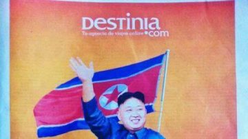 金正恩當模特 親自為去朝鮮旅遊代言 網友熱議