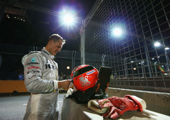 F1賽車傳奇人物舒馬赫生命垂危