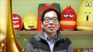 動畫片《Larva》製片公司 總經理 金光容 向觀眾拜年