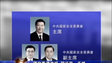 【禁闻】国安委深改组  习近平一手抓