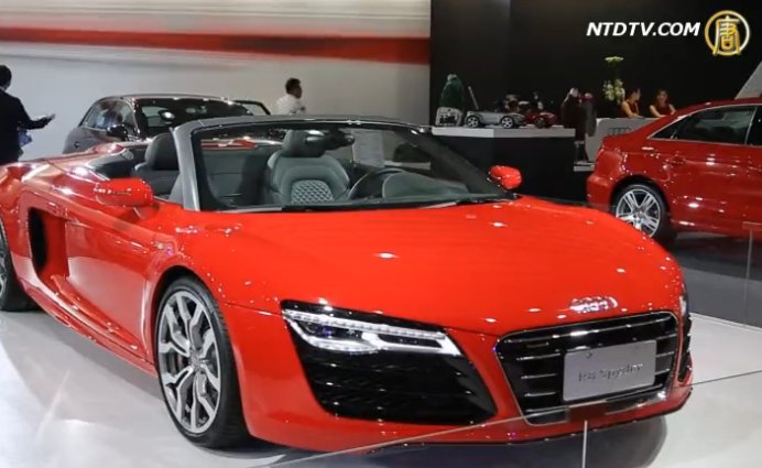 臺中國際新車展 帥氣跑車人氣夯