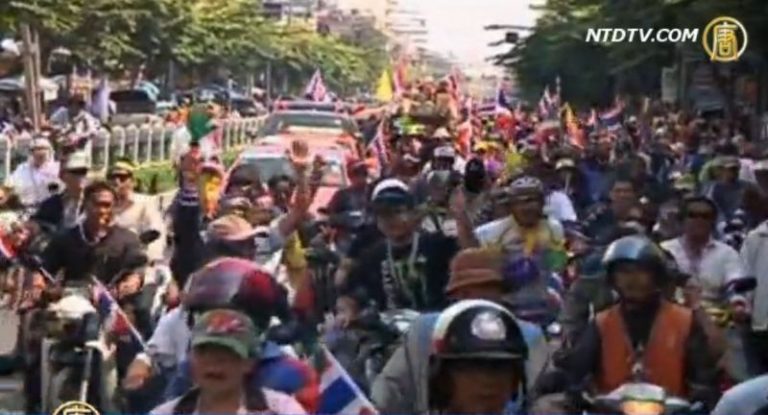 槍手向泰國抗議人群射擊 7人受傷