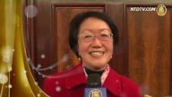 紐約市議員陳倩文給新唐人觀眾拜年