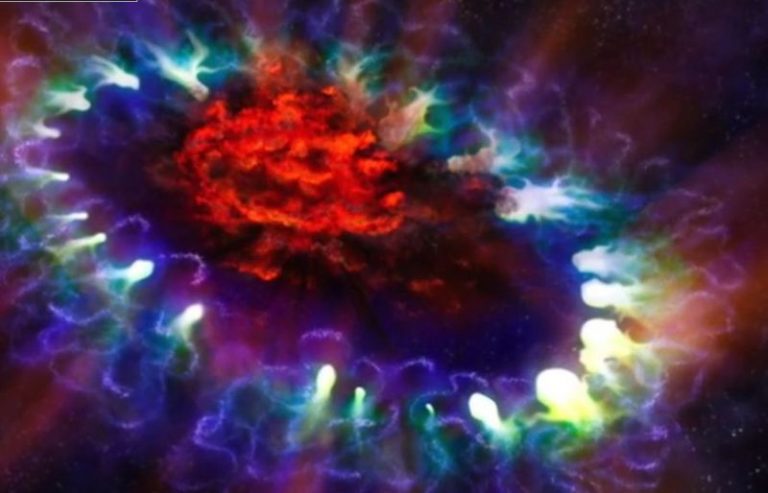 距地球最近超新星爆炸 場面艷麗如煙火（視頻）
