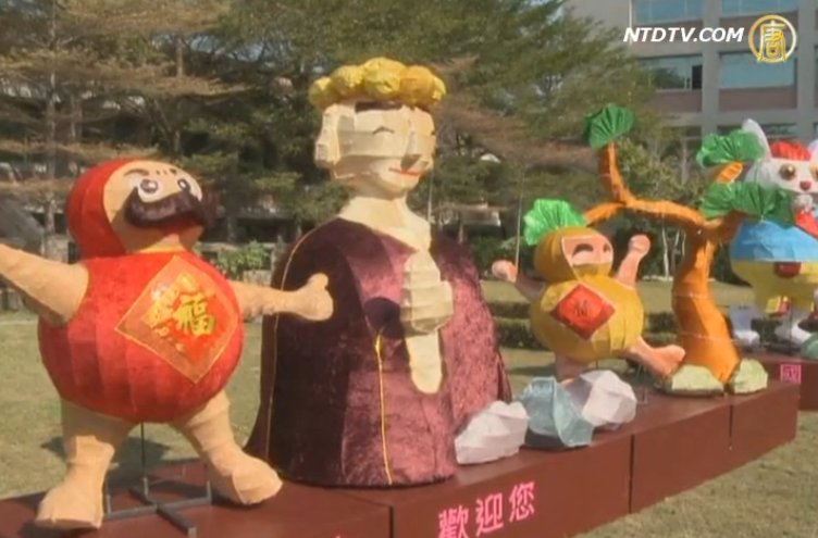 結合彰化在地特色 科大花燈新創意