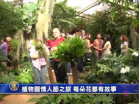 植物園情人節之旅 每朵花都有故事