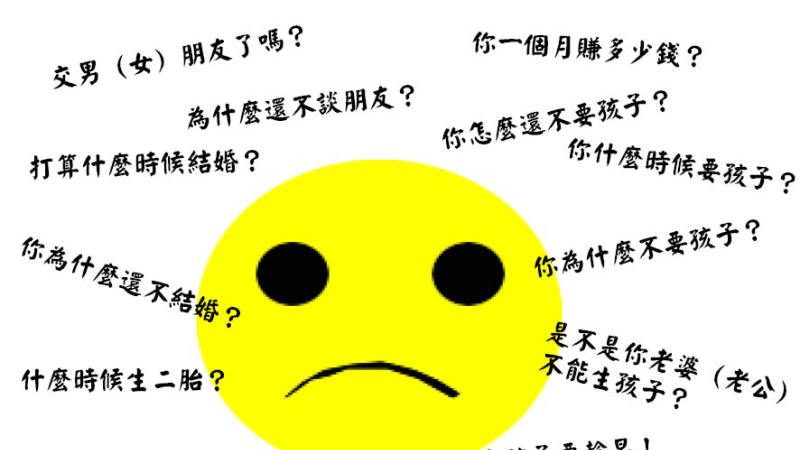 屡被逼问隐私 年轻人吐槽“中国式亲戚猛于虎”