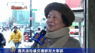 【我有话说】雪天法拉盛交通状况大家谈