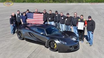 超级跑车Venom GT 时速飙出435公里