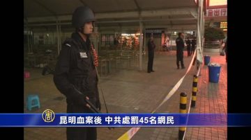 昆明血案後  中共處罰45名網民