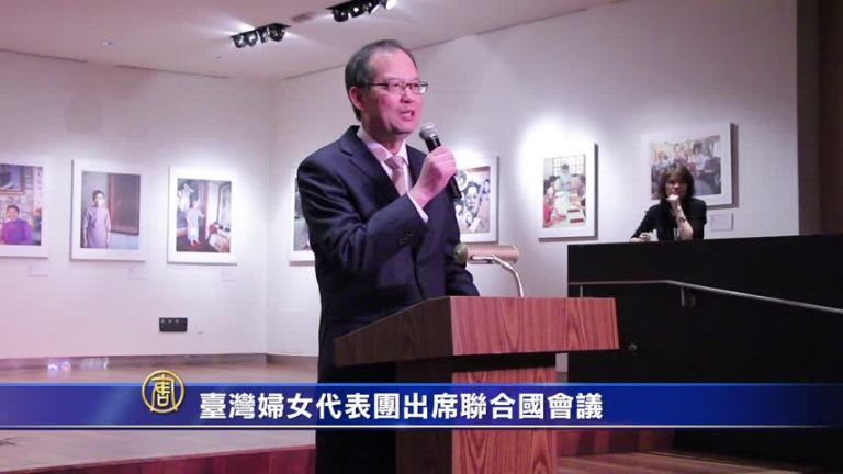 台灣婦女代表團出席聯合國會議