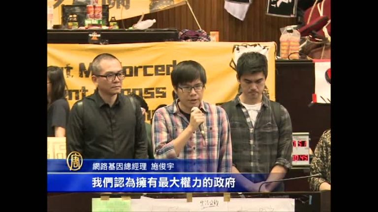 立院聲援學生 創意總監：對不起來晚