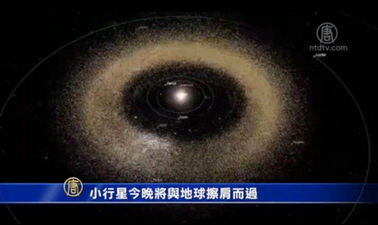 小行星今晚將與地球擦肩而過