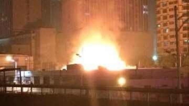 長沙紅星大市場大火 「爆炸聲跟鞭炮似的」