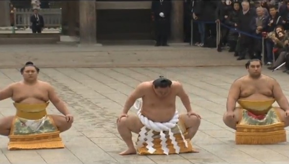 【大千世界】日本相撲傳統儀式登場