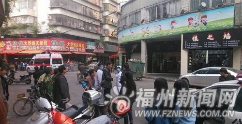 福建长乐闹市天降半截尸 警称自杀遭质疑