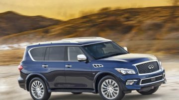 【现场视频】2014纽约车展首发新车：Infiniti QX80改款车