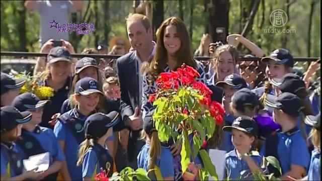 威廉王子夫婦到訪藍山