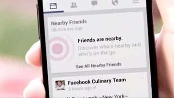 Facebook 发表“附近好友”功能