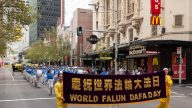 法轮大法洪传22周年 悉尼举行盛大游行庆祝