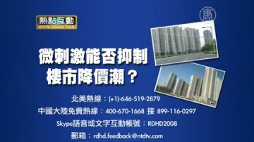 【預告】熱點互動：微刺激能否抑制樓市降價潮？