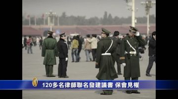 120多名律師聯名發建議書 保會見權