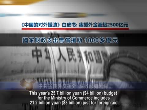 【禁聞】中共金錢外交援外 腐敗形如黑洞