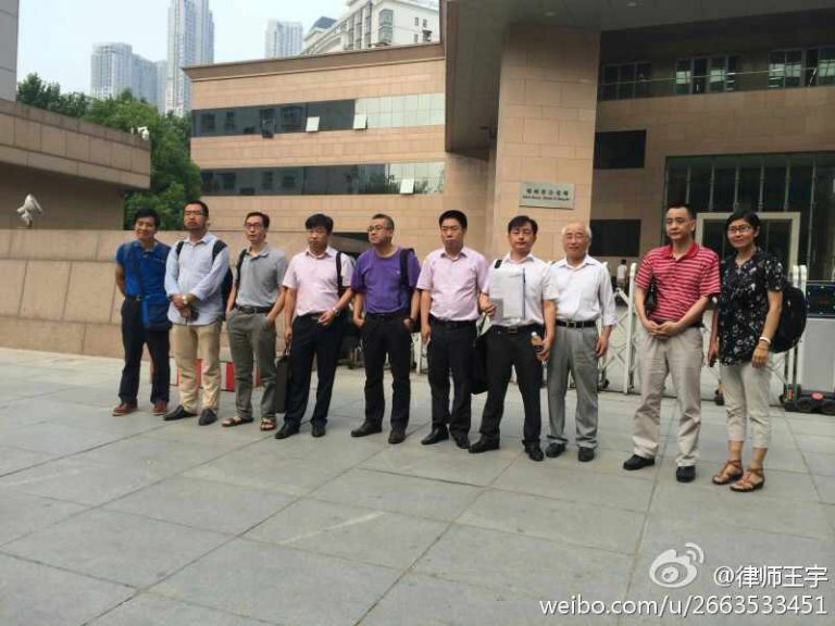 律師死磕鄭州公安局要會見權 可能被清場