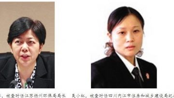 以色谋权 12名被查女贪官照片曝光