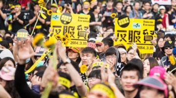 支持或反对经济开放 草根民调：逾半都反服贸