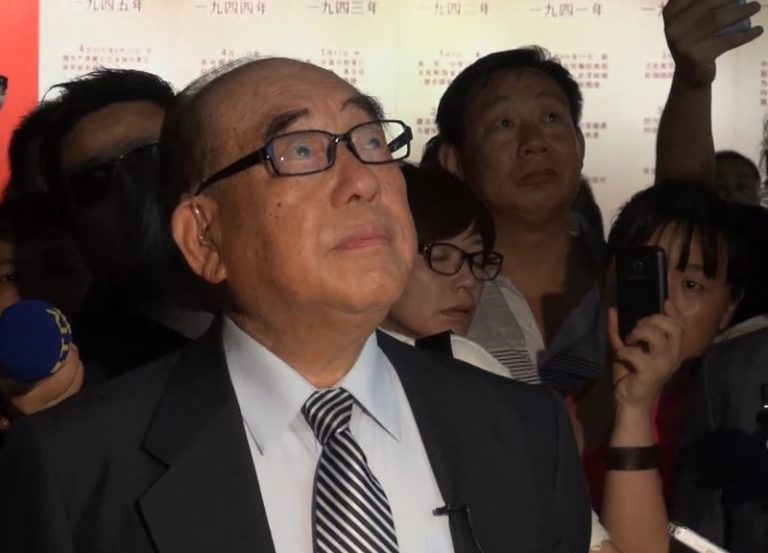 台灣前行政院長唱中共國歌引爭議