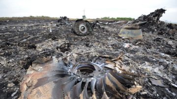 馬航MH17空中著火急速下降視頻曝光（視頻）