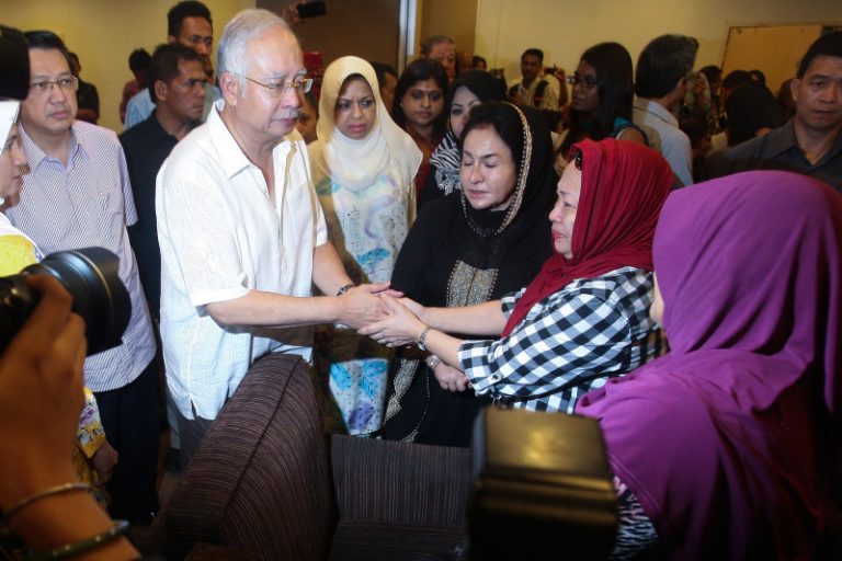 馬來西亞總理確認繼外婆搭乘MH17