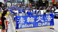 香港法輪功7.20大遊行 促法辦迫害元兇