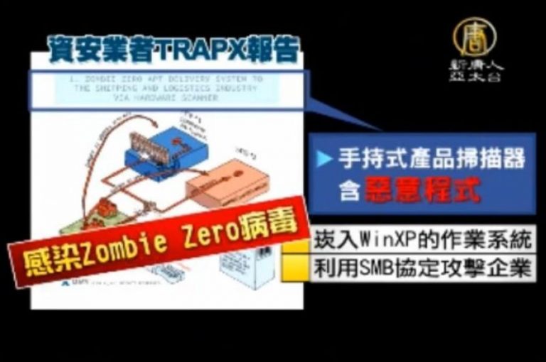 中國掃描器含惡意程式 物流資安再亮紅燈
