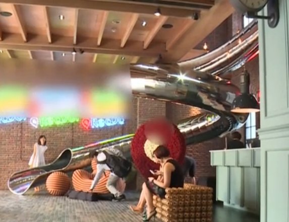 可以溜滑梯的飯店 業者打造文創觀光