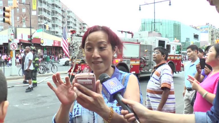 水泥車途徑法拉盛 自燃爆炸