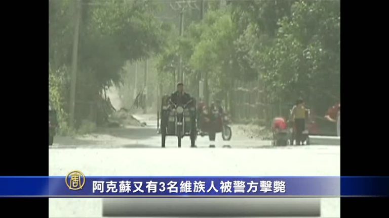 阿克蘇又有3名維族人被警方擊斃